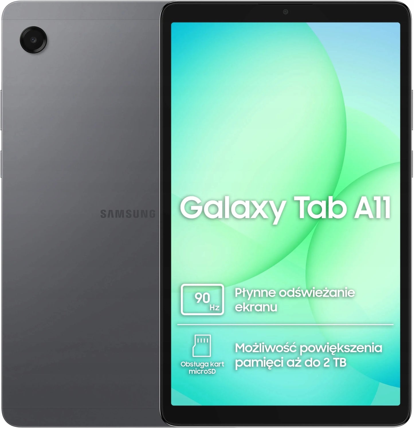 Planšetinis kompiuteris SAMSUNG Galaxy Tab A11 8.7" LTE X135 4/64GB Wi-Fi pilkas
