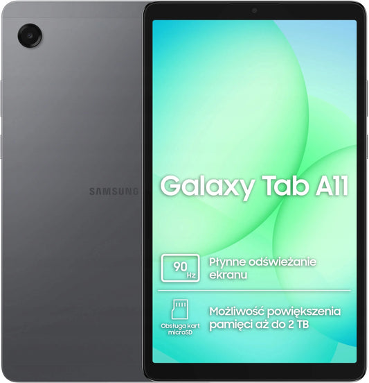 Planšetinis kompiuteris SAMSUNG Galaxy Tab A11 8.7" LTE X135 4/64GB Wi-Fi pilkas