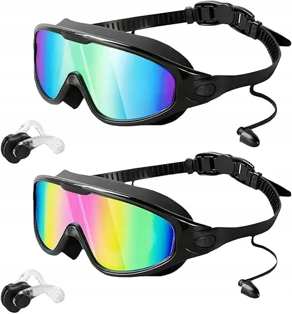 Plaukimo akiniai baseinui ANTI-FOG akiniai POLIARIZACIJA UV filtras