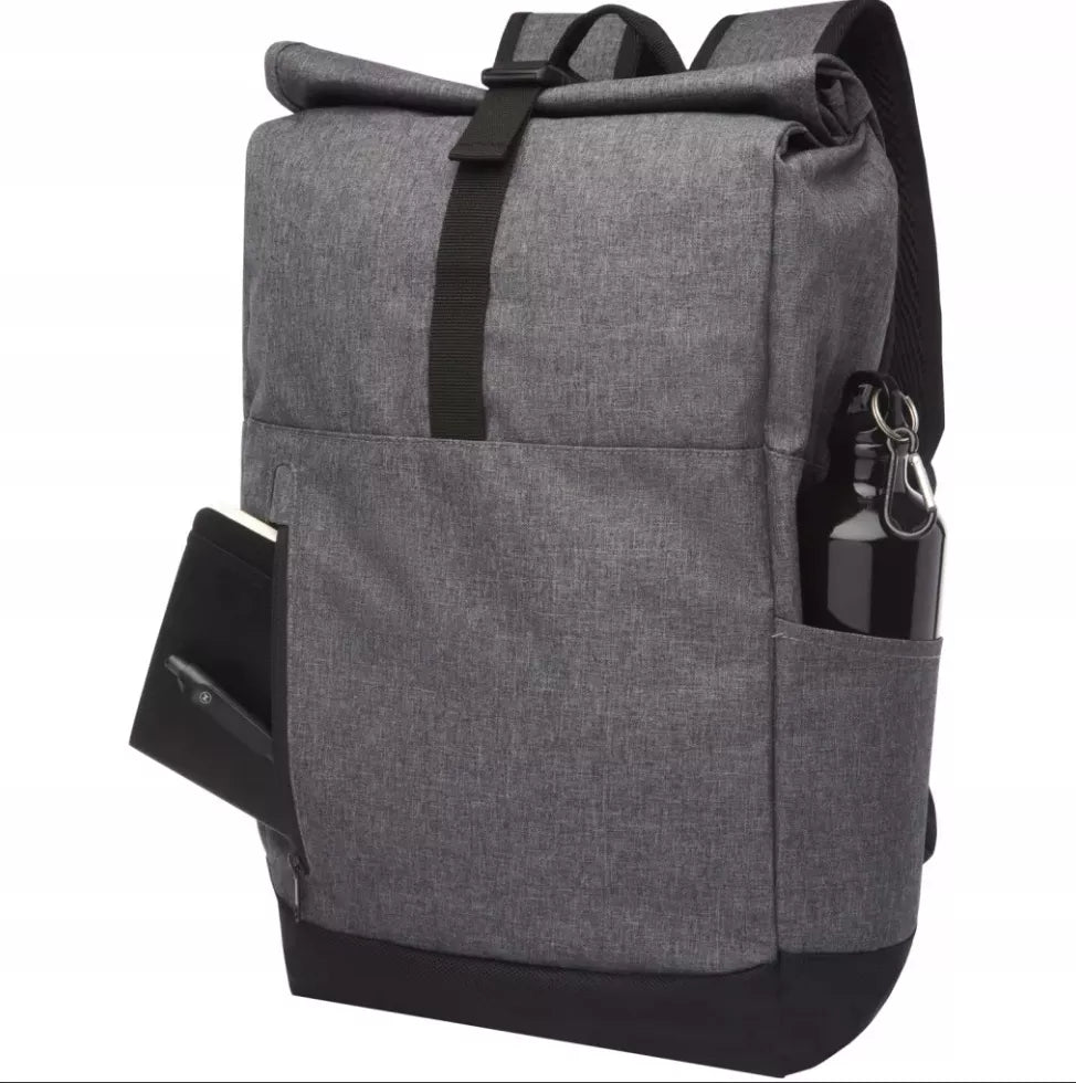 Kuprinė darbui – pilka, biurinė, miesto stiliaus, 15,6″ laptopui