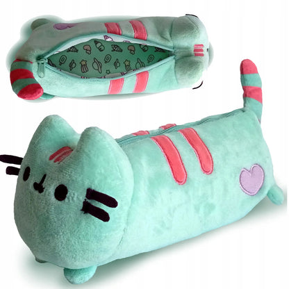 Pliušinis penalas, tūbos formos, PUSHEEN