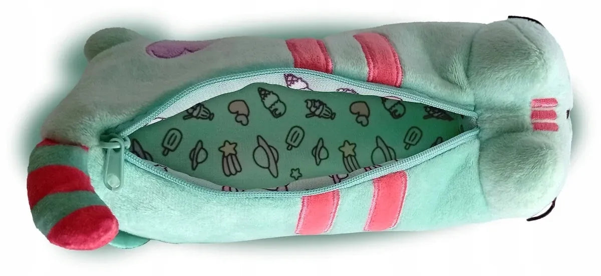 Pliušinis penalas, tūbos formos, PUSHEEN