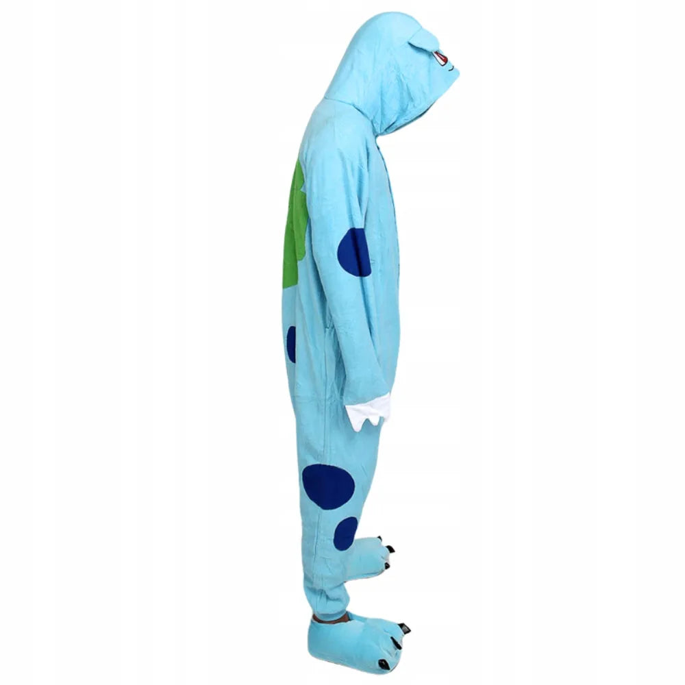 „Pokémon Bulbasaur“ kigurumi pižama, kostiumas, M dydis: 155–165 cm