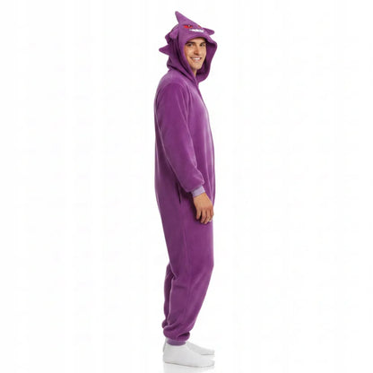 Pokemon Gengar „onesie“ kigurumi pižama, M dydis, 155–165 cm