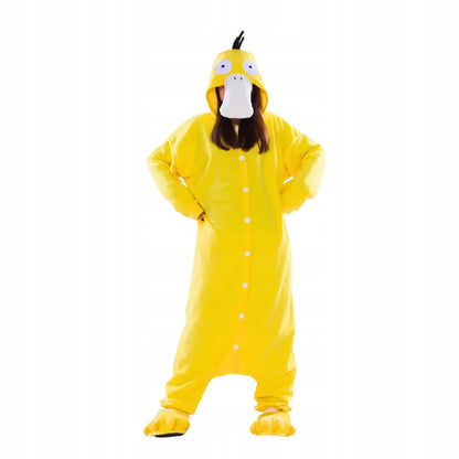 „Pokémon Psyduck“ kigurumi pižama-kostiumas, S dydis, 145–155 cm