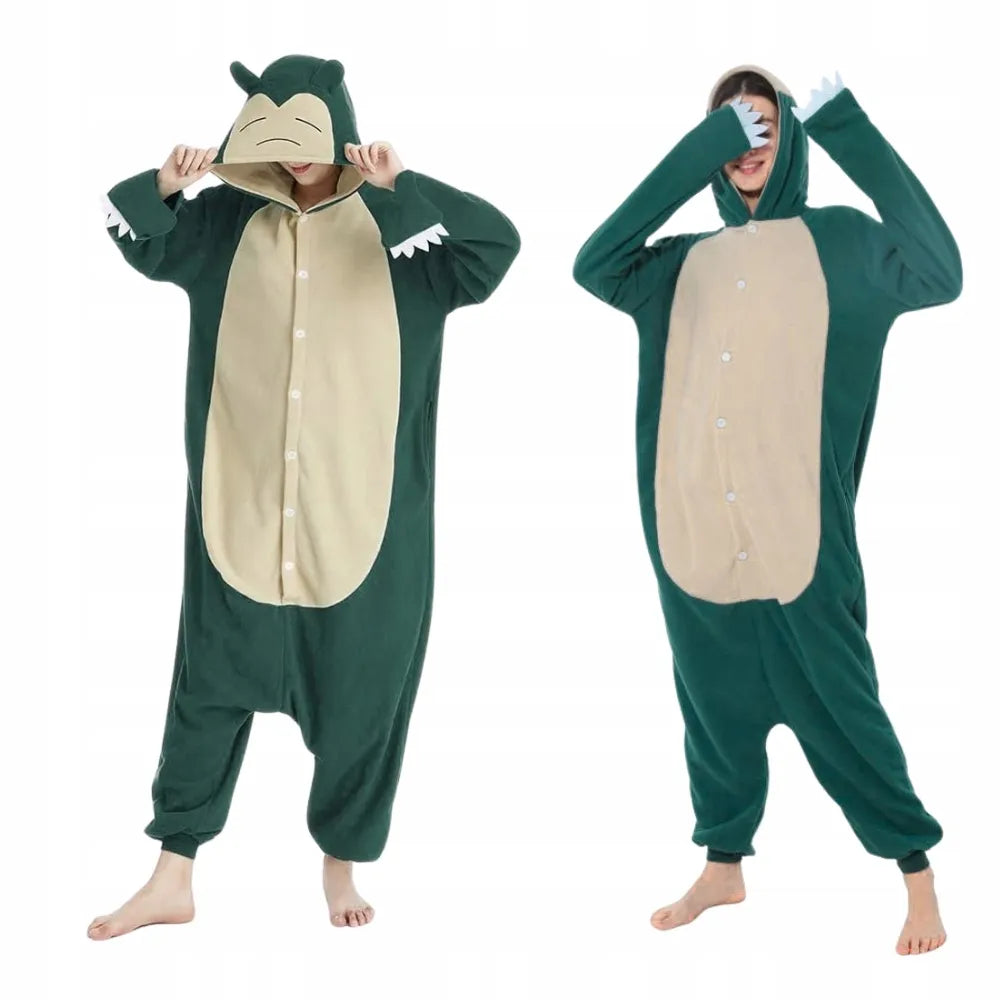 „Pokémon Snorlax“ kigurumi pižama, M dydis, 155–165 cm