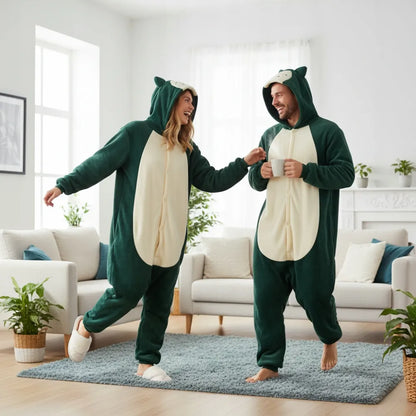 „Pokémon Snorlax“ kigurumi pižama, M dydis, 155–165 cm