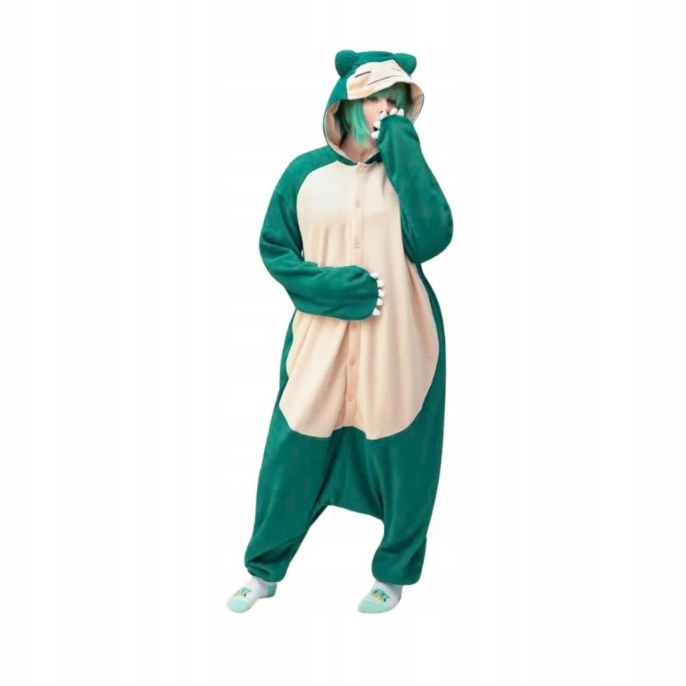 „Pokémon Snorlax“ kigurumi pižama, M dydis, 155–165 cm