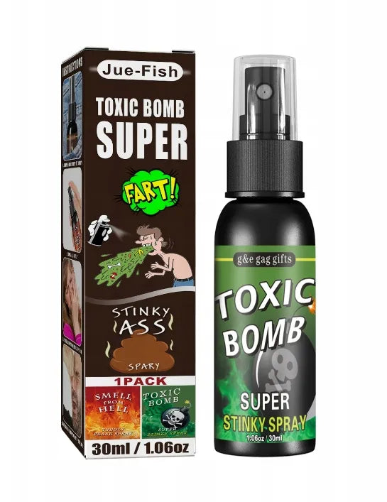 Pokštų purškiklis 30 ml (išmatų, pragaro, bombos kvapo)