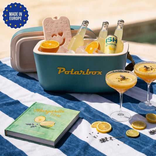 POLARBOX termoizoliacinis krepšys-šaltkrepšis, 20L retro stiliaus