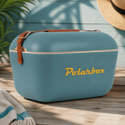 POLARBOX termoizoliacinis krepšys-šaltkrepšis, 20L retro stiliaus
