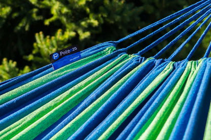POTENZA hamakas Singa 220x160 cm + plieninis hamako stovas 220 kg LENKIŠKAS