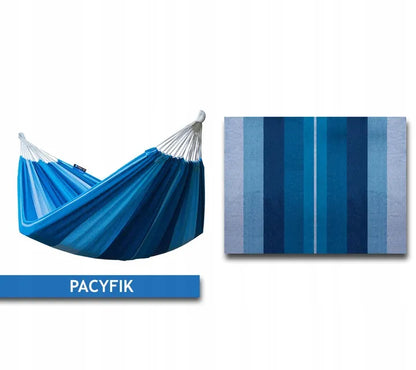 POTENZA hamakas su stovu, hamakas 220x160cm + plieninis stovas 220kg LENKIŠKAS
