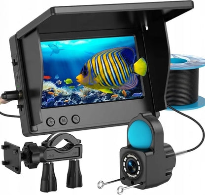 Povandeninė žvejybos kamera „Open Water“ su 4,3 colio ekranu, 1080P raiška ir 30 m kabeliu