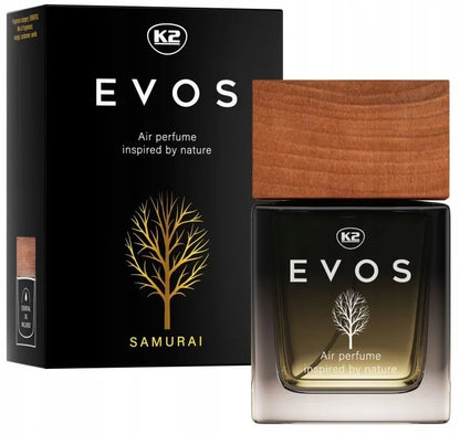 Prabangūs automobilio kvepalai K2 EVOS Samurai V055, 50 ml
