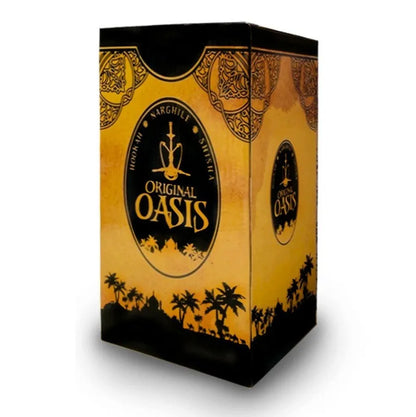 Pradinis Shisha Oasis Rasha kaljano rinkinys, 2 žarnos, 51 cm, su priedais