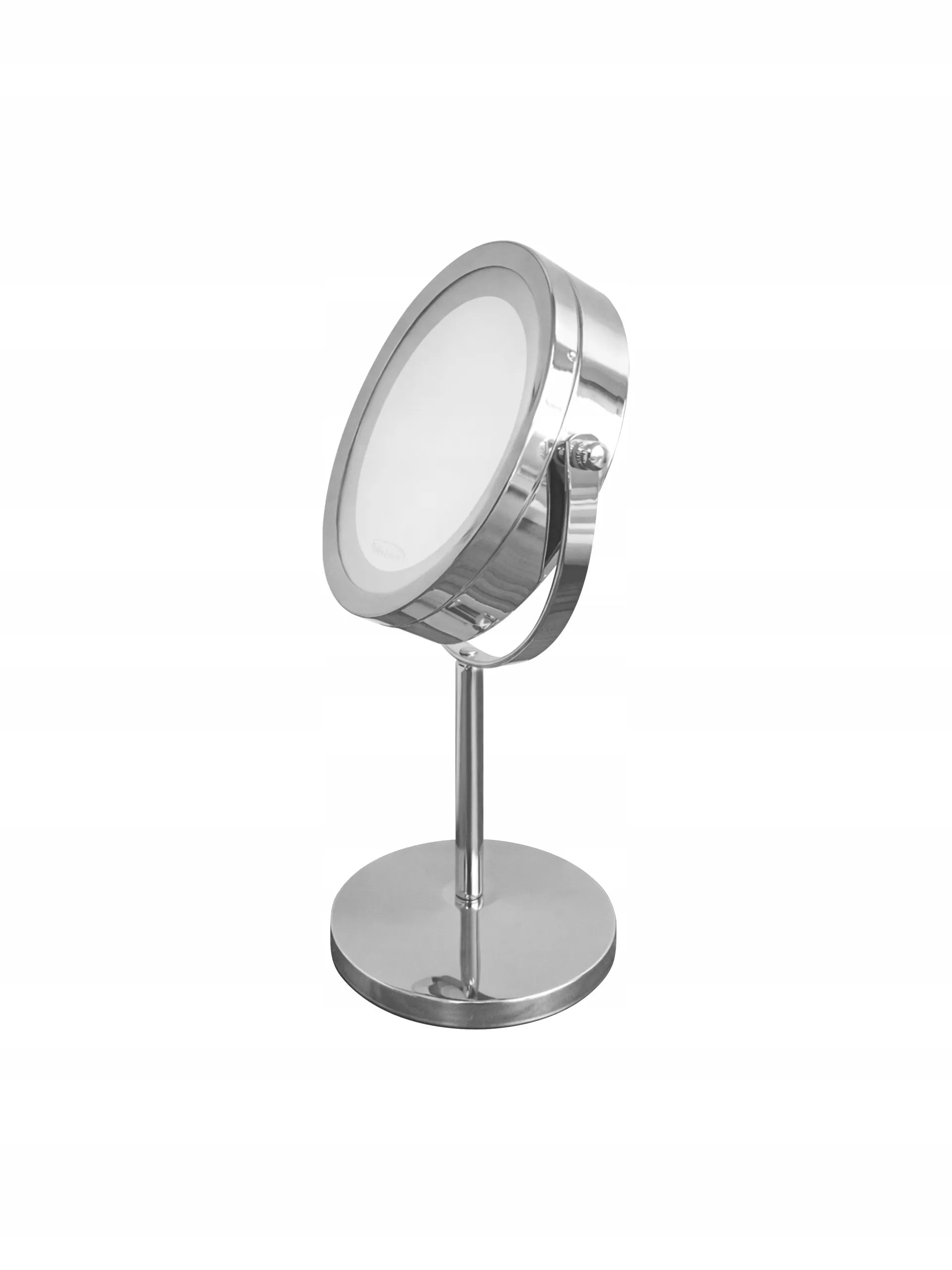PREMIUM kosmetinis makiažo veidrodis Volan su LED apšvietimu ir 10x didinimu
