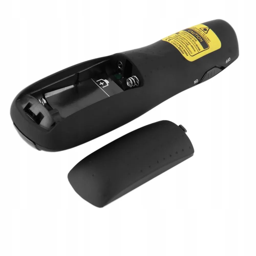 Prezentacijų pultelis su lazeriniu rodykle USB