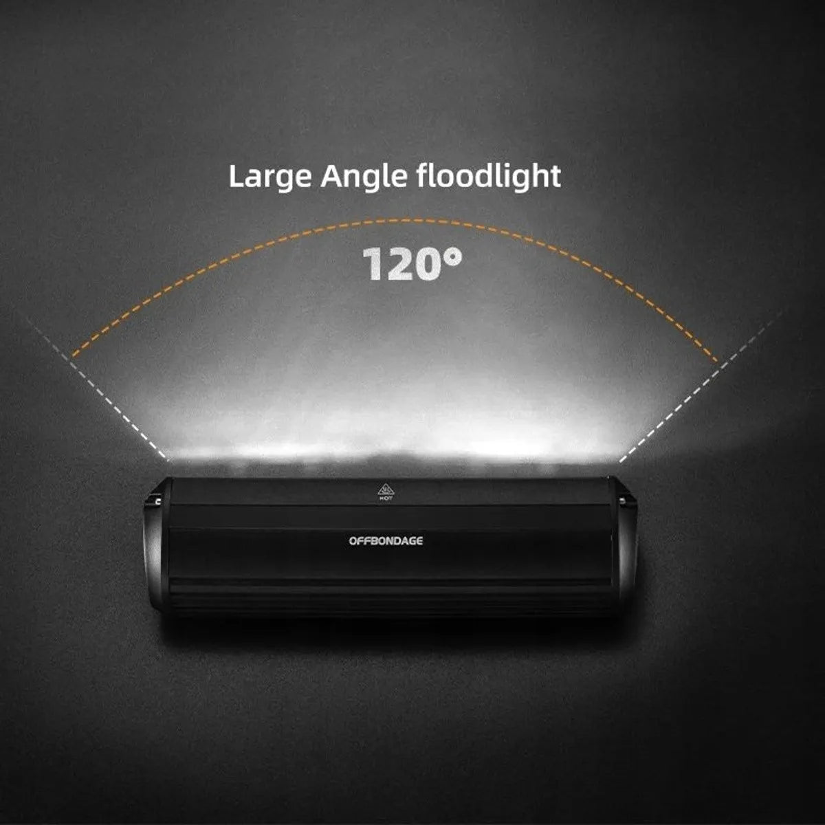 Priekinis dviračio žibintas, galingas apšvietimas – 4 režimai, Cree, USB-C