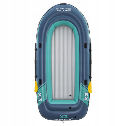 Pripučiama valtis Bestway Hydro-Force Trek X3 su irklais ir pompa, 3 asmenims