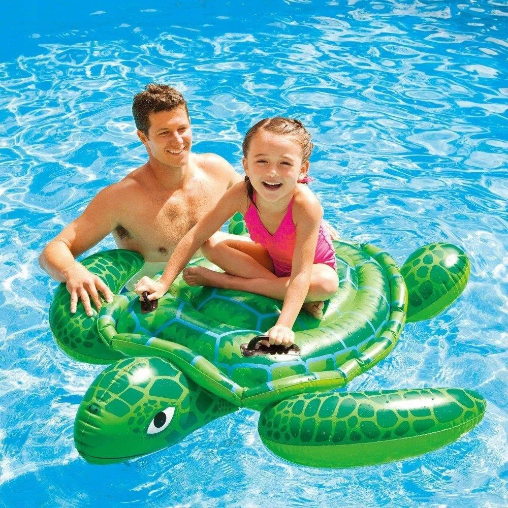 Pripučiamas čiužinys INTEX 57524 plaukiojantis vėžlys