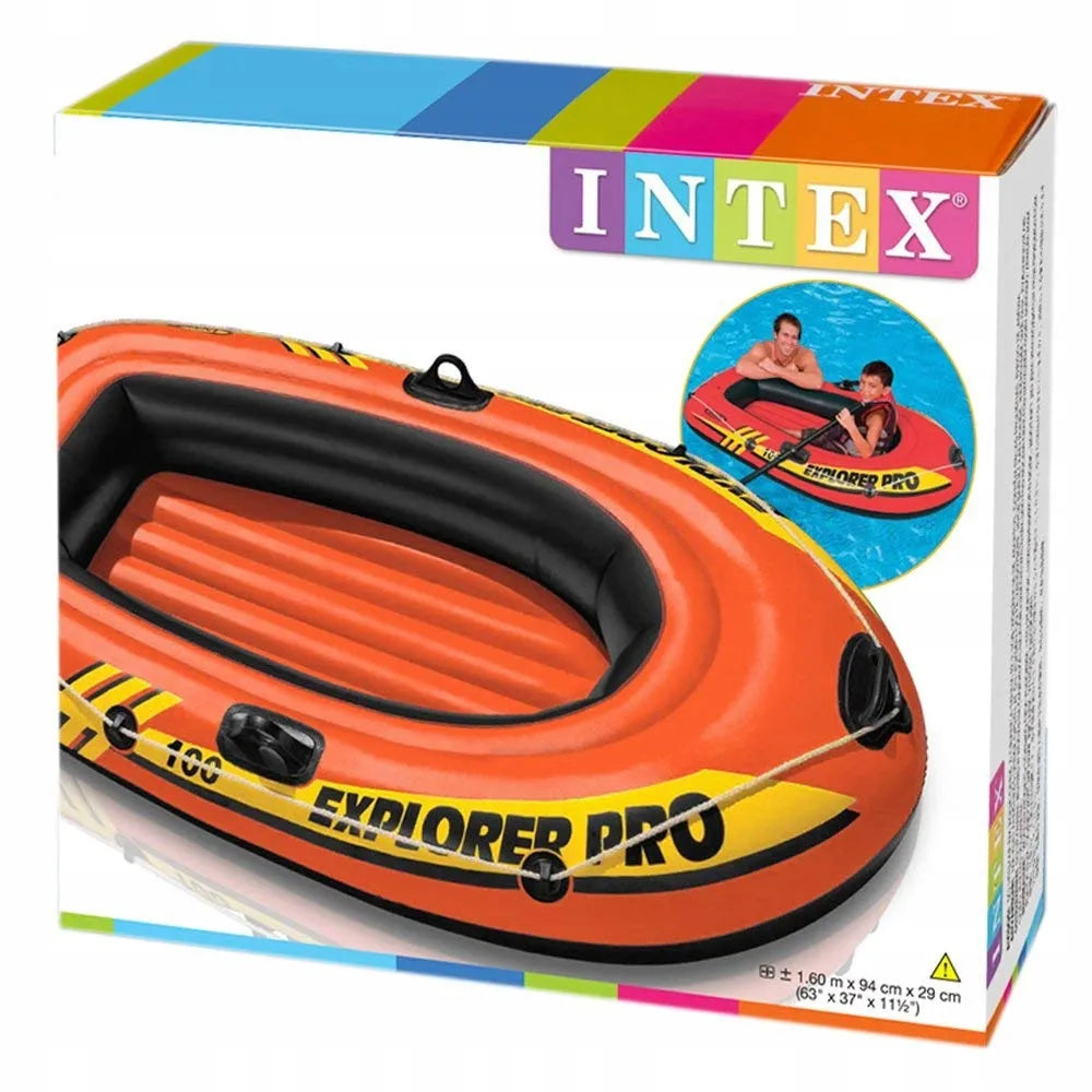 Pripučiamas gumines valtis Explorer Pro 100 160x94 Intex 58355