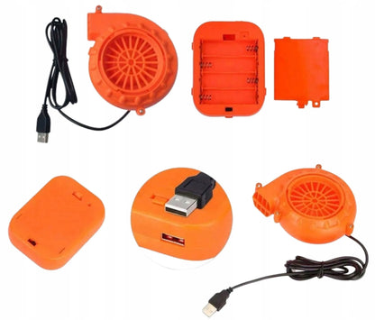 Pripučiamas klouno kostiumas: cirko artistas, juokdarys Helovino vakarėliui