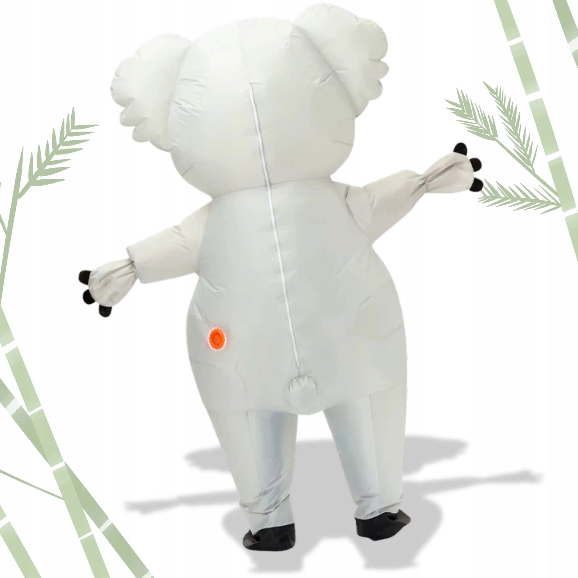 PRIPUČIAMAS KOALA MEŠKĖNO KOSTIUMAS HALLOWEEN VAKARĖLIUI, PATS PRISIPUČIANTIS
