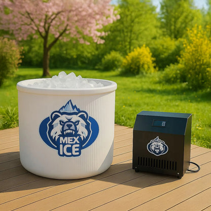 Pripučiamas ledo vonios baseinas „MEX ICE“, 460 l, regeneracijai ir krioterapijai, XL