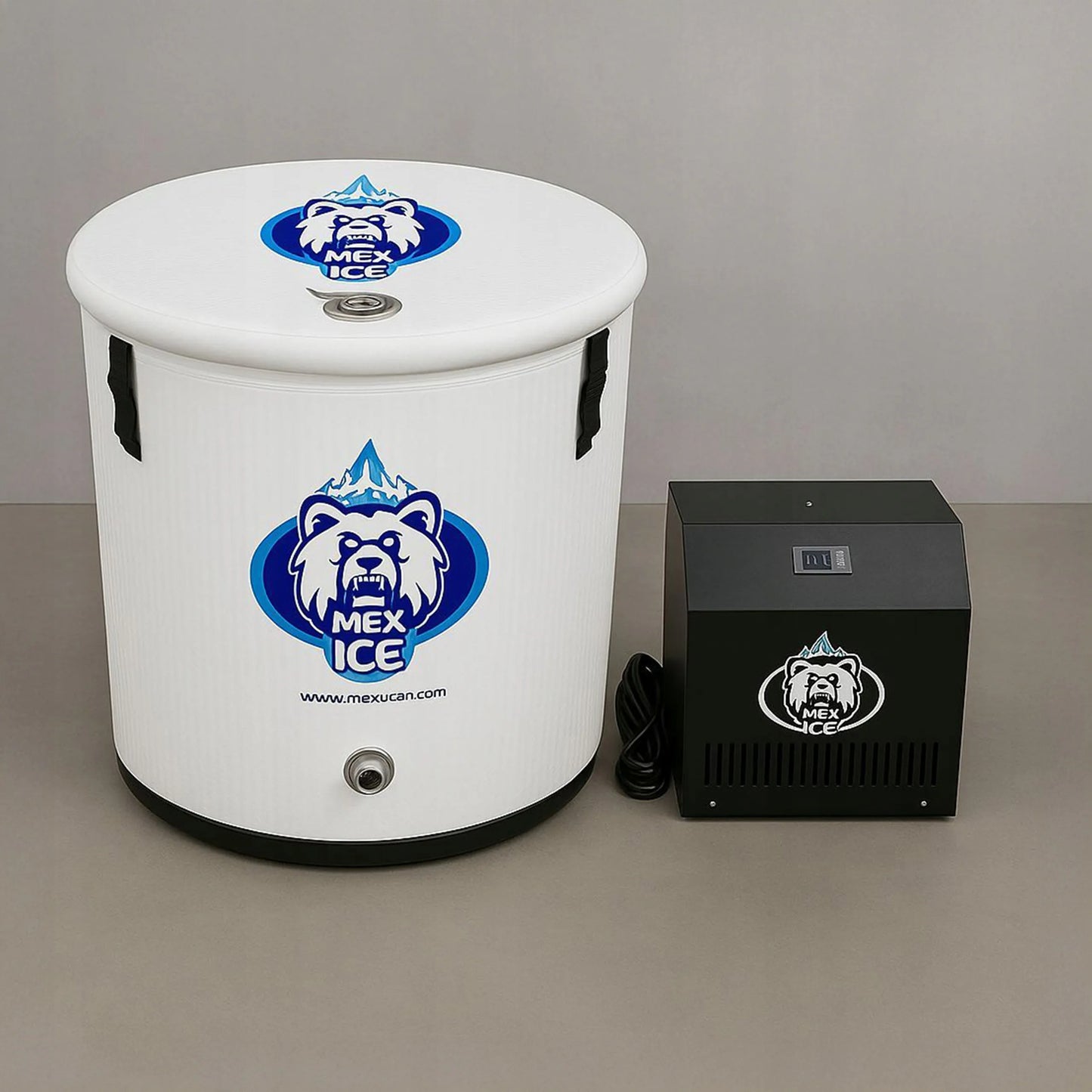 Pripučiamas ledo vonios baseinas „MEX ICE“, 460 l, regeneracijai ir krioterapijai, XL