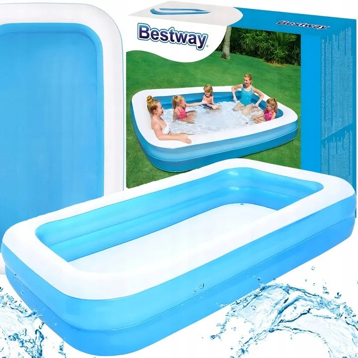 Pripučiamas sodo baseinas vaikams šeimyninis didelis Bestway 305x183