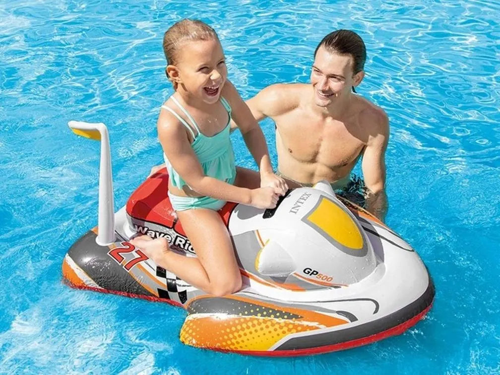 Pripučiamas vandens paspirtukas INTEX vandens čiužinys