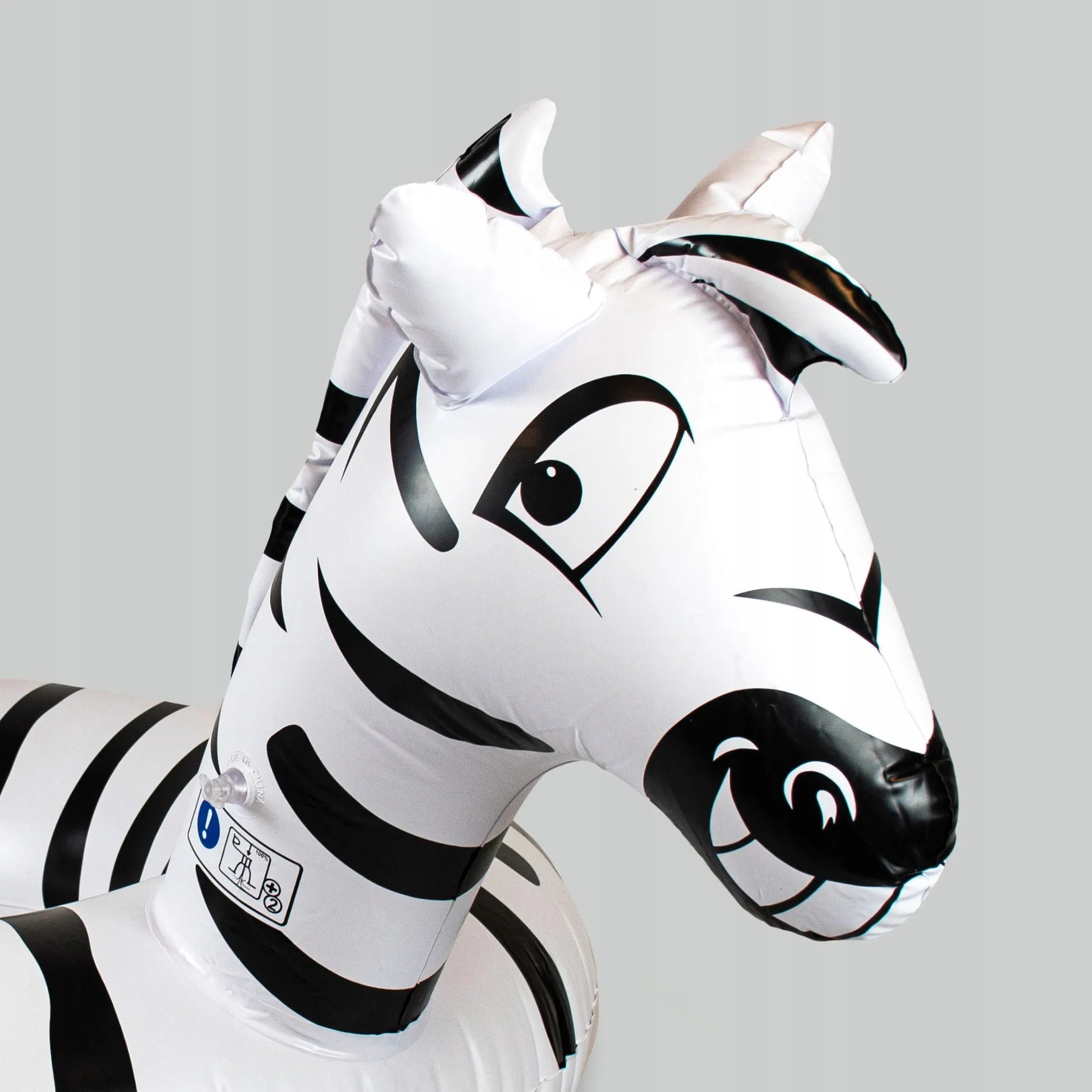 Pripučiamas zebras, XXL plaukimo ratas čiužinys