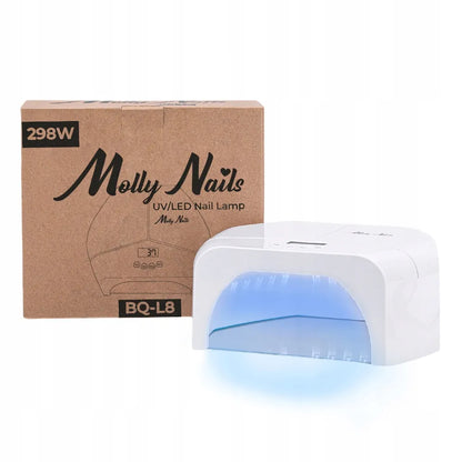 Profesionali Molly Nails BQ-L8 UV/LED nagų lempa, 298 W, skirta geliui