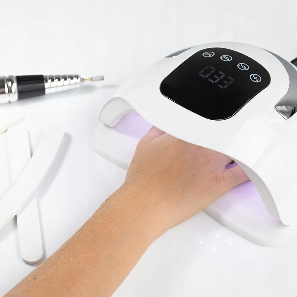 Profesionali UV/LED lempa nagams Allepaznokcie X19 MAX 258 W geliniam lakui ir geliui