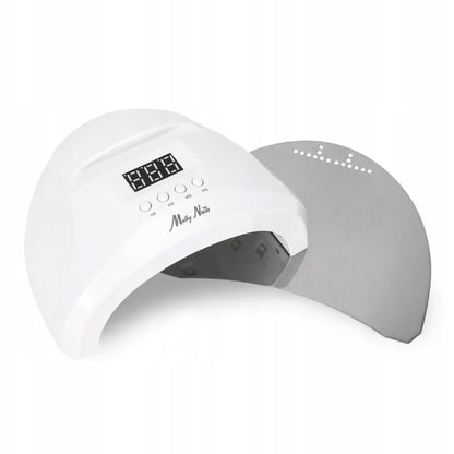 Profesionali UV/LED nagų lempa Molly Nails SUN 1S PRO 48 W, balta