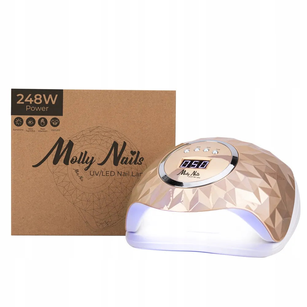 Profesionali UV/LED nagų lempa Molly Nails Y13, 248 W, skirta geliniam lakui