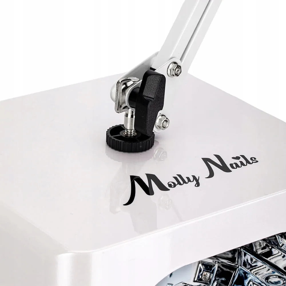 Profesionali veidrodinė UV/LED lempa MOLLY NAILS V10BAT 36 W hibridiniam lakui
