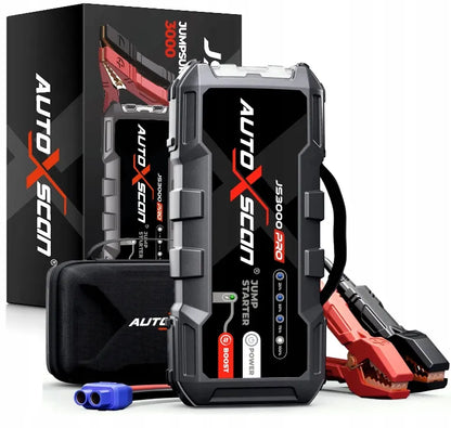 Profesionalus automobilinis starteris ir „Power Bank“ AUTOXSCAN 12V 3000A 24000mAh