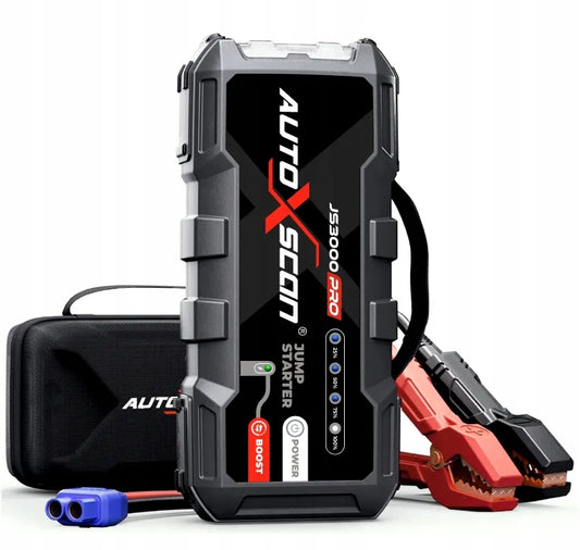 Profesionalus automobilinis starteris ir „Power Bank“ AUTOXSCAN 12V 3000A 24000mAh