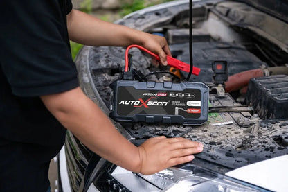 Profesionalus automobilinis starteris ir „Power Bank“ AUTOXSCAN 12V 3000A 24000mAh