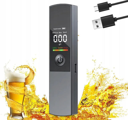 Profesionalus bekontaktis alkotesteris su LCD ekranu, tikslus, skaitmeninis