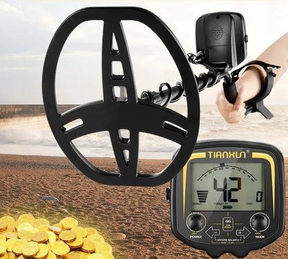 PROFESIONALUS METALO, AUKSO, SIDABRO DETEKTORIUS TX-850