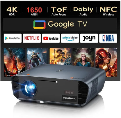 Projektorius VIZIO TECH A9G Ultra 1650Ansi GoogleTV FullHD 4K Dolby WIFI 6 BT