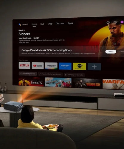 Projektorius VIZIO TECH A9G Ultra 1650Ansi GoogleTV FullHD 4K Dolby WIFI 6 BT