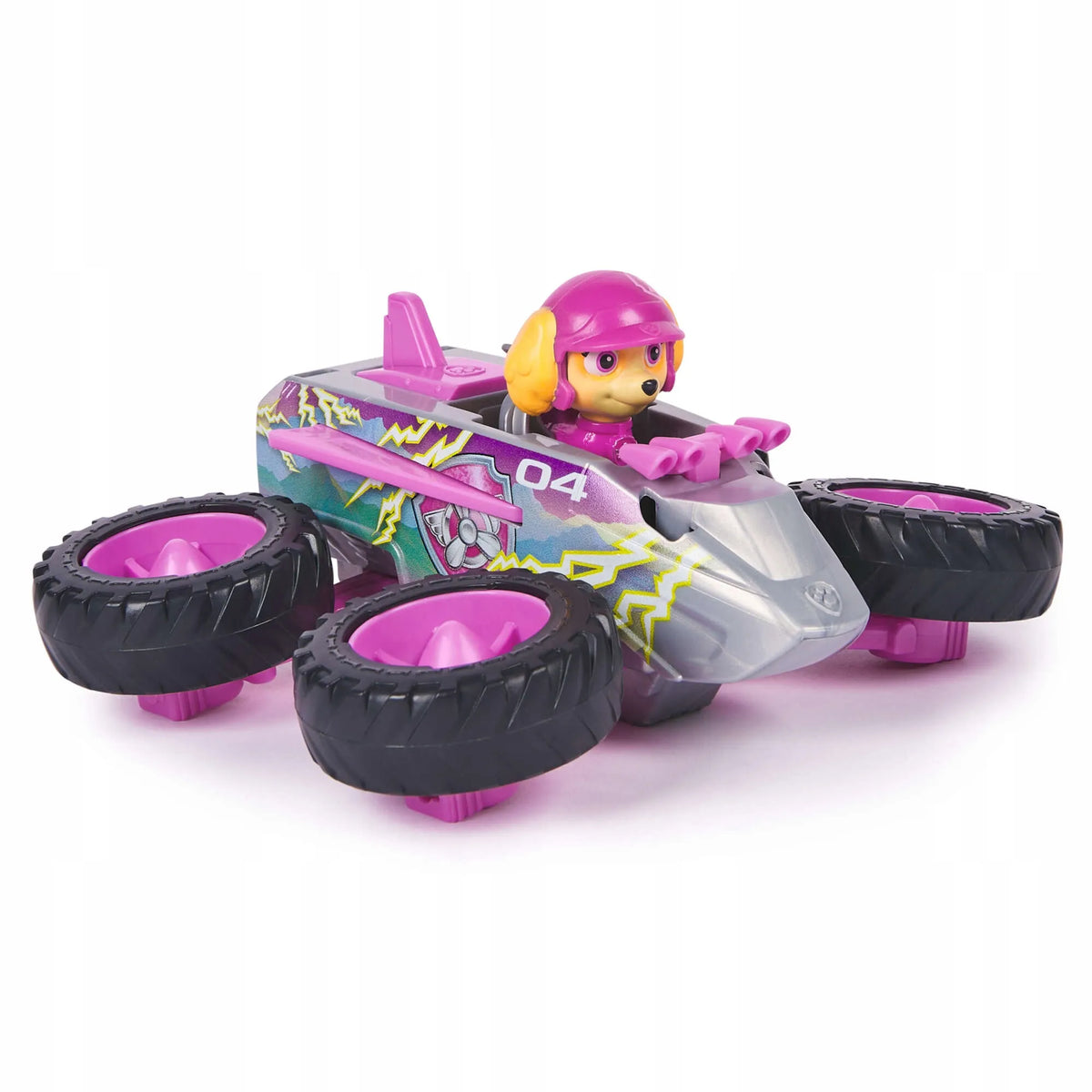 „Psi Patrol Rescue Wheels“ Skye transporto priemonė–reaktyvinis lėktuvas su figūrėle