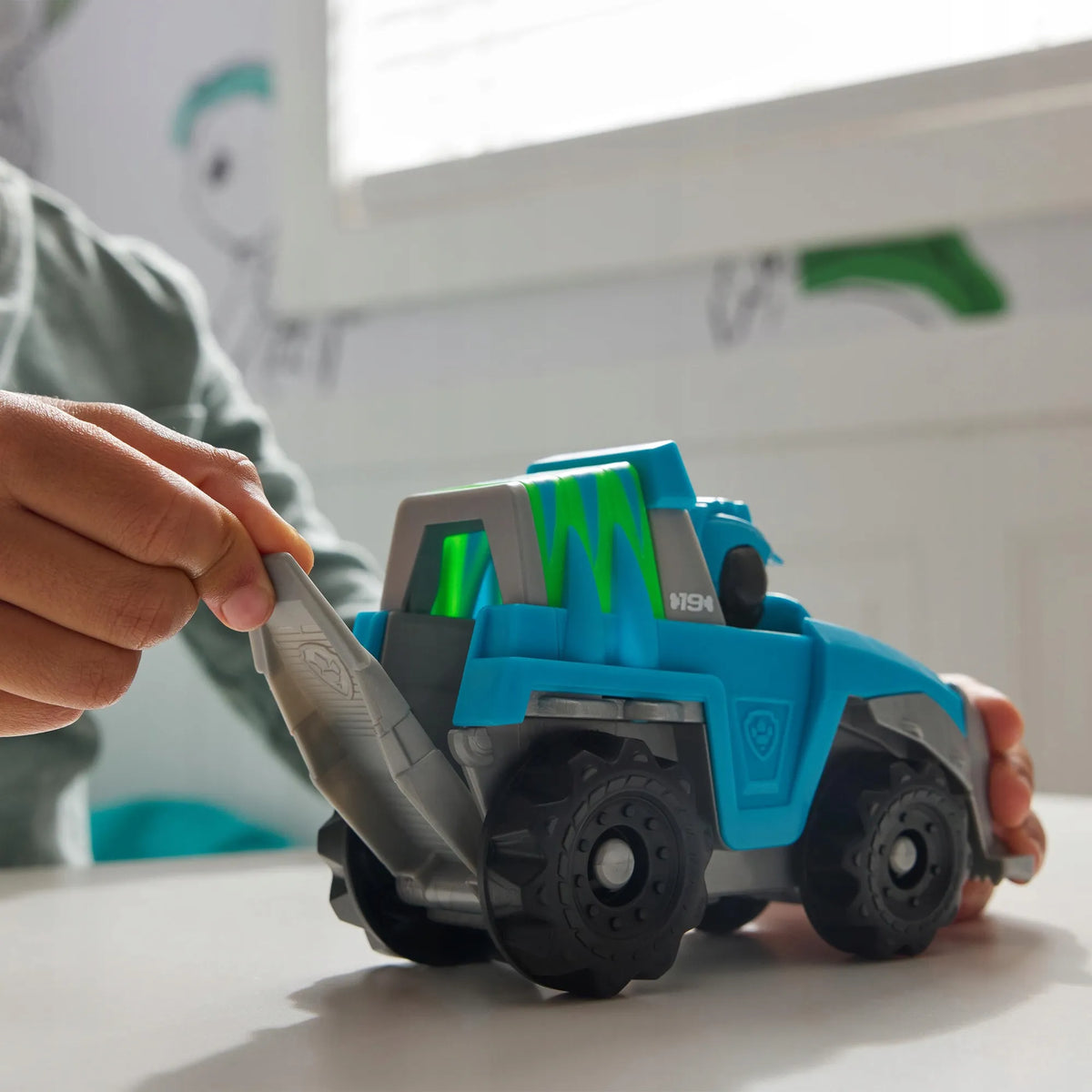 „Psi Patrol“ Rex gelbėjimo automobilis su figūrėle, 2 viename