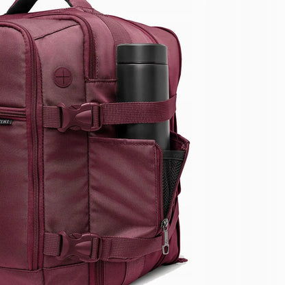 PUCCINI Easy Pack PM90172-3B bordo kelioninė kuprinė-krepšys, 24 l