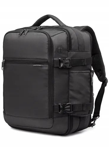 Puccini kelioninė kuprinė į lėktuvą Easy Pack Plus M - juoda