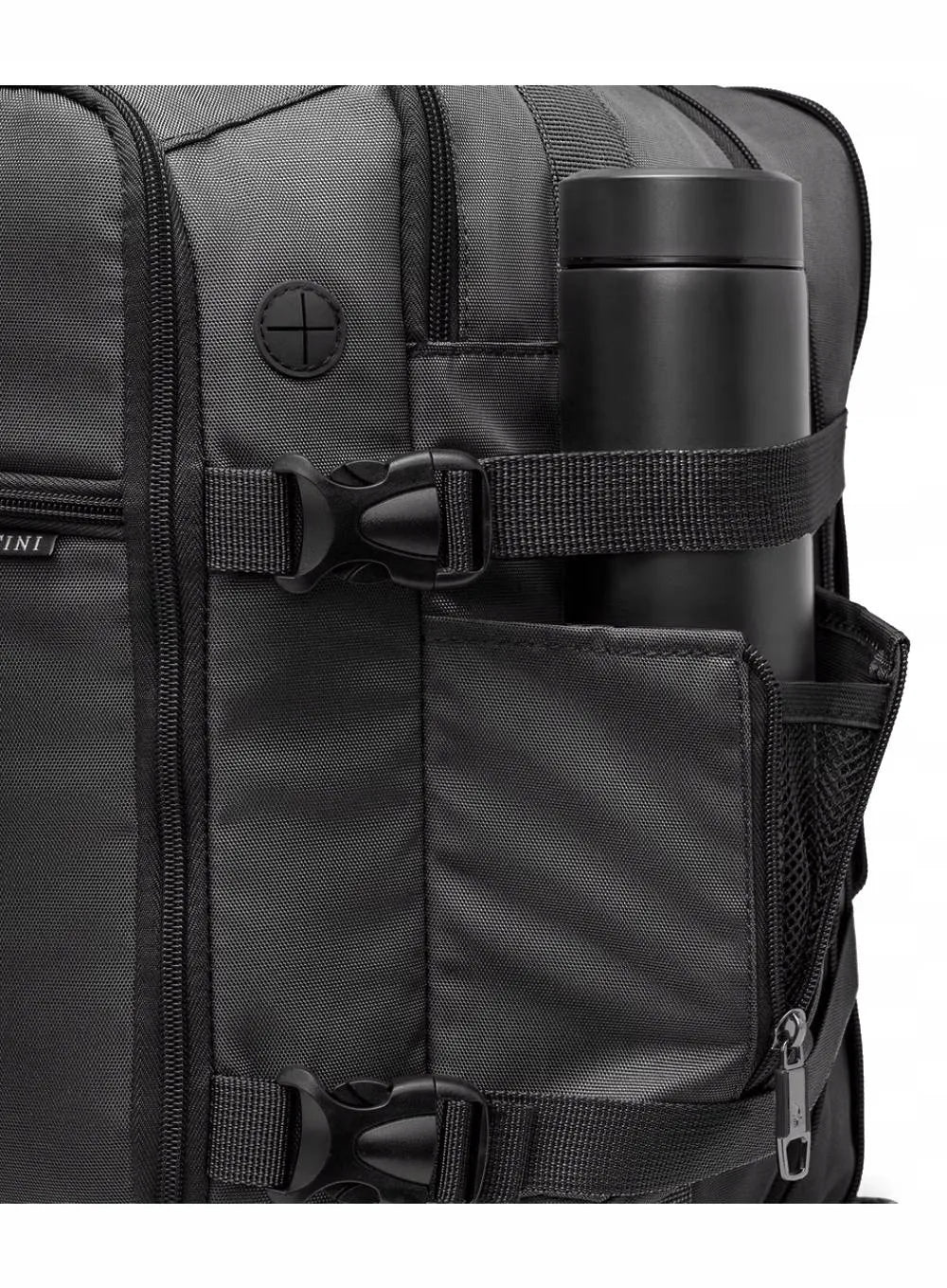 Puccini kelioninė kuprinė į lėktuvą Easy Pack Plus M - juoda